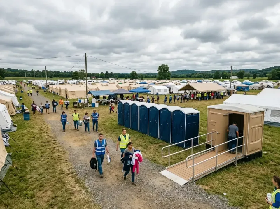 disaster-relief-camp-restrooms-010 — frequently asked questions, Dumpster & Portable Bathrooms Rental in Bluefield, VA